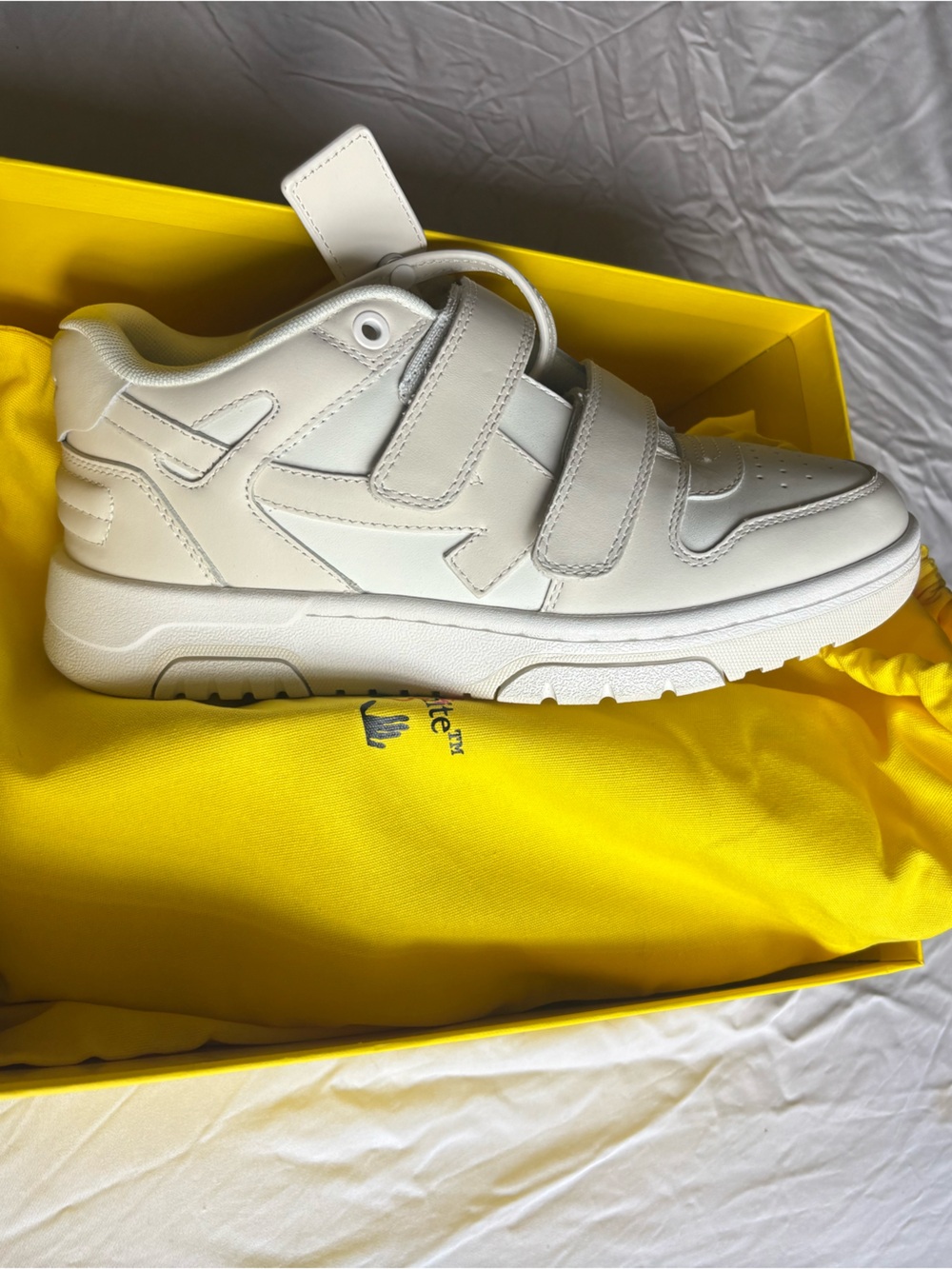 Off-White Velcro Sneakers in White